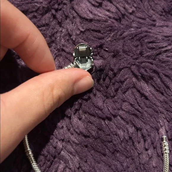 Pandora Heart Clasp Snake Chain Bracelet - Picture 6 of 6